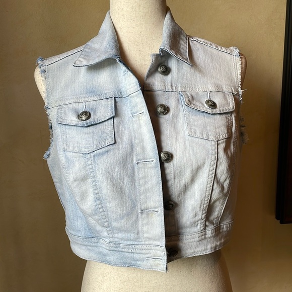 ZCO Jackets & Blazers - ZCO Jeans Denim Crop Vest